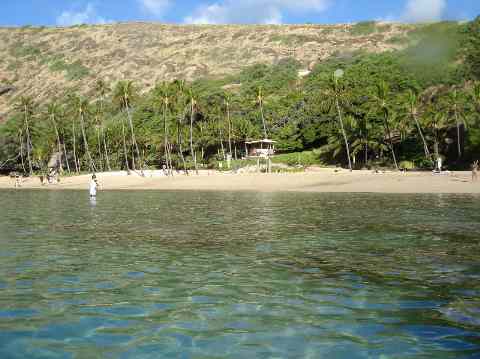 Hanauma Bay in Oahu